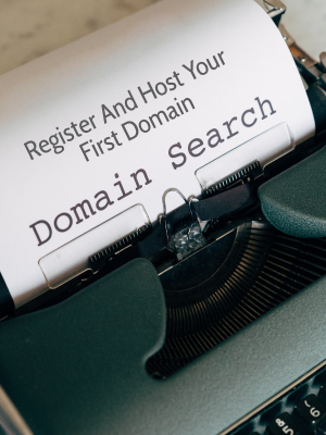 Register And Host Your First Domain