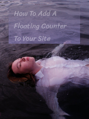 How To Add A Floating Counter To Your Site